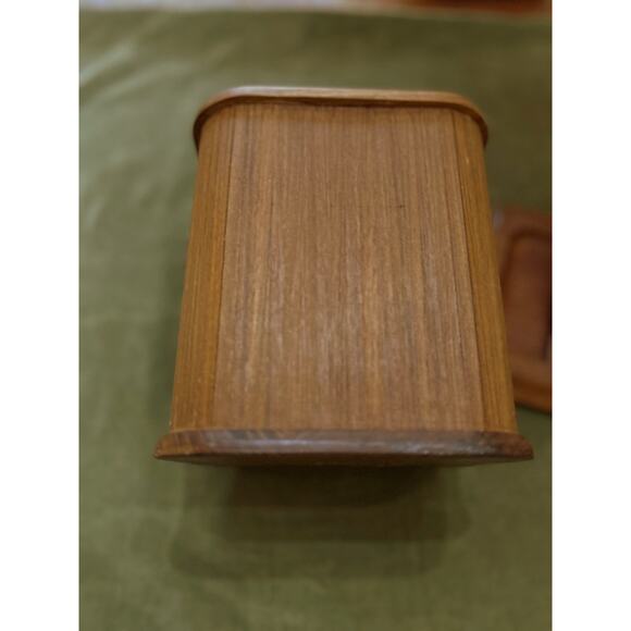 Kalmar Design Vintage Teak Ice Bucket with liner Tiki Bar Outdoor Retro 70's - Picture 4 of 7